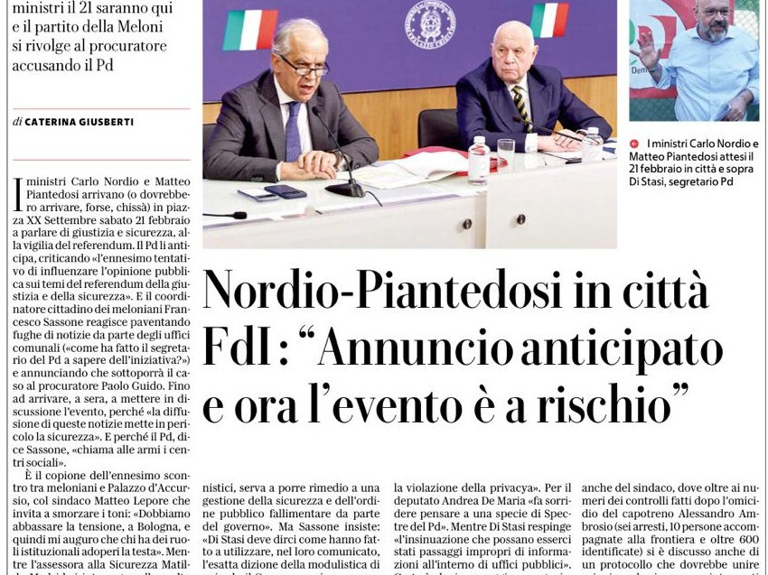 REPUBBLICA - 12 Febbraio 2026