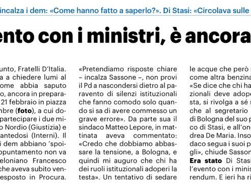 RESTO DEL CARLINO - 12 Febbraio 2026