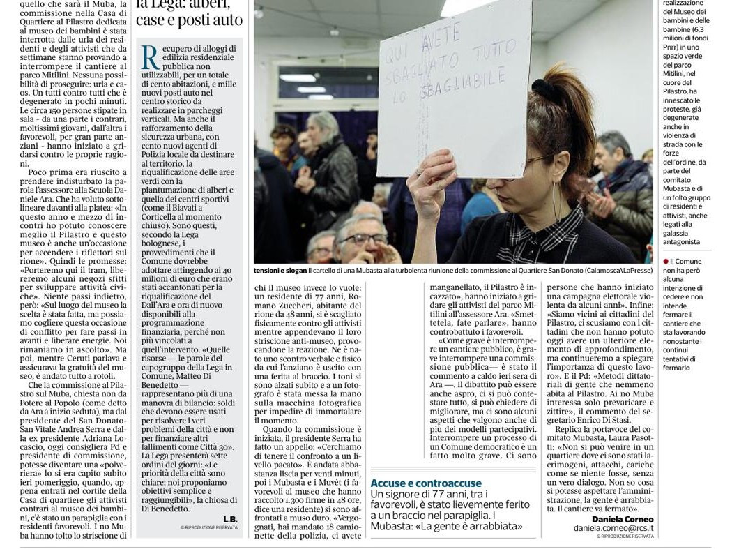 CORRIERE DI BOLOGNA - 18 marzo 2026