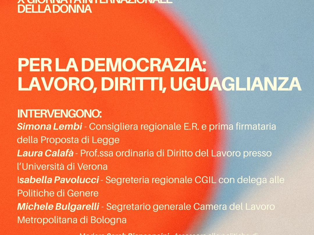 Per la democrazia - 2 marzo Granarolo
