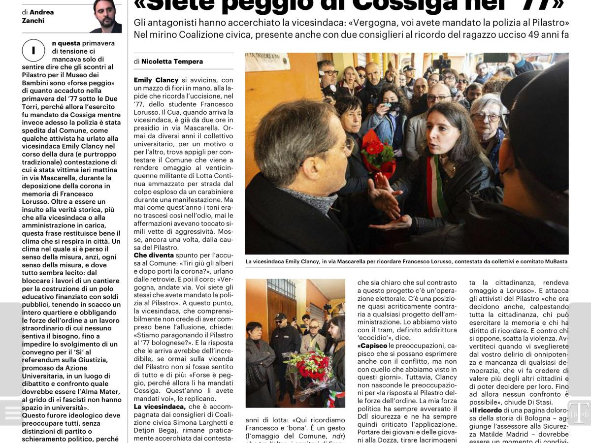 IL RESTO DEL CARLINO - 12 marzo 2026