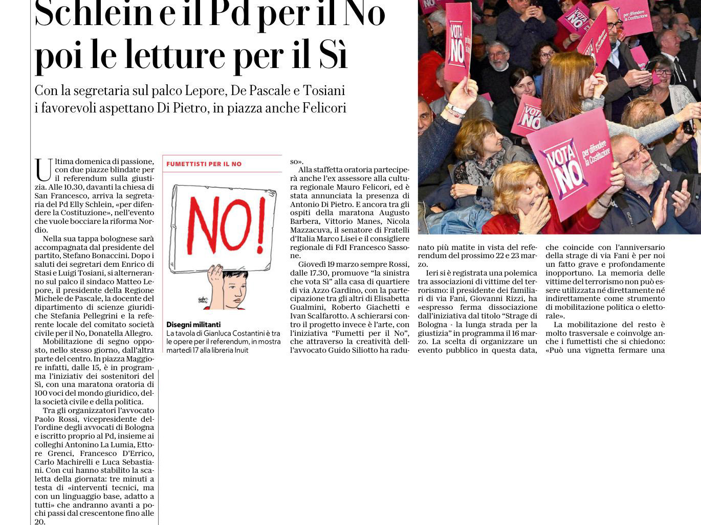 LA REPUBBLICA - 15 marzo 2026