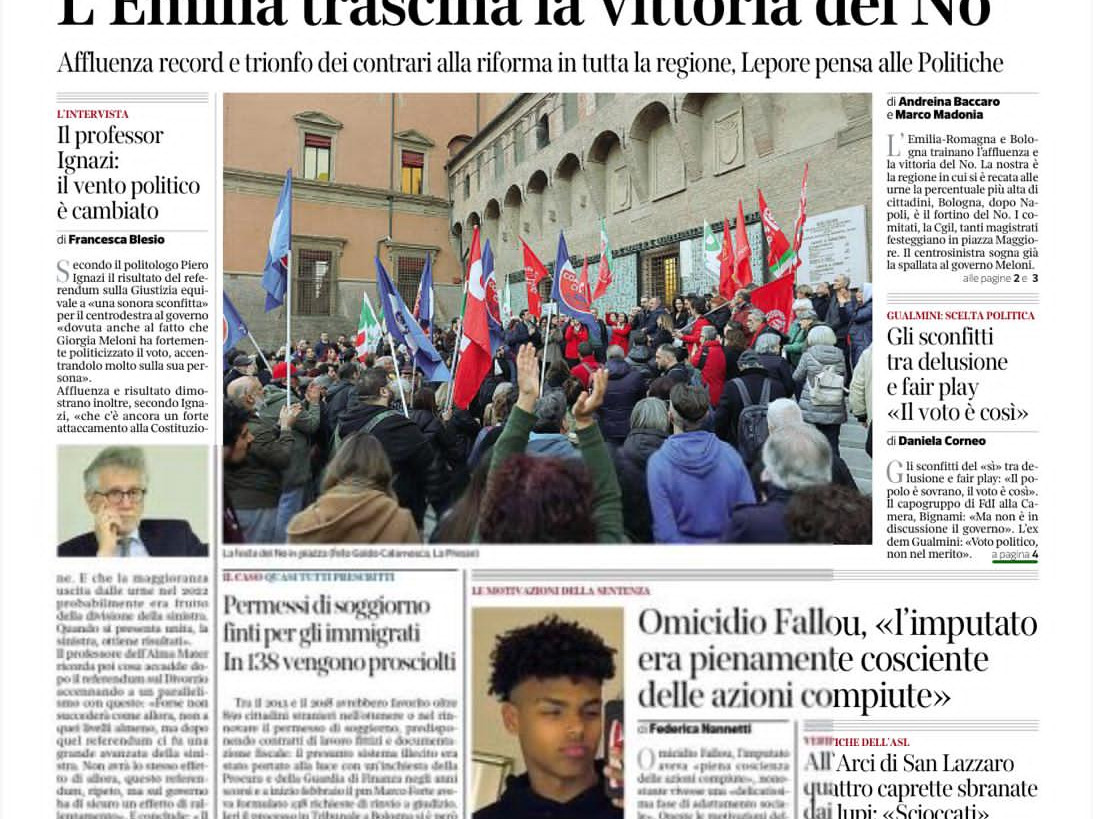CORRIERE DI BOLOGNA - 24 marzo 2026 (1)