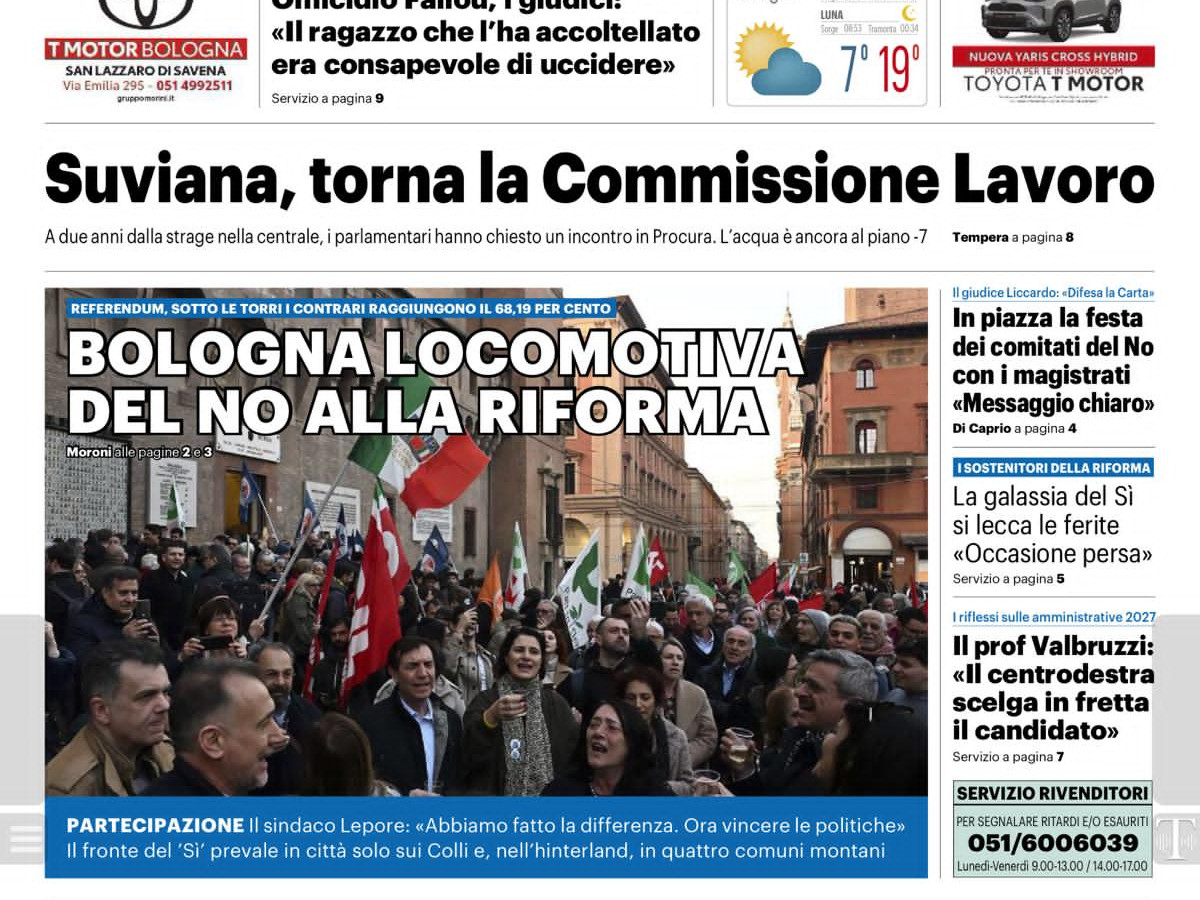 IL RESTO DEL CARLINO - 24 marzo 2026 (1)