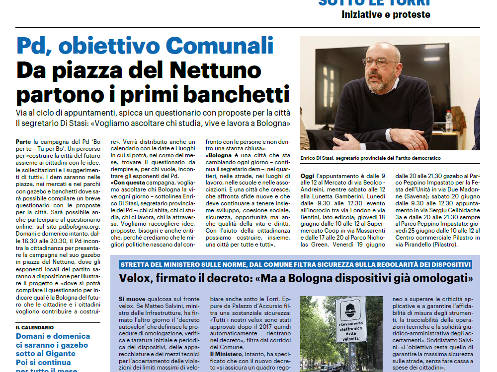 IL RESTO DEL CARLINO - 11 giugno 2026