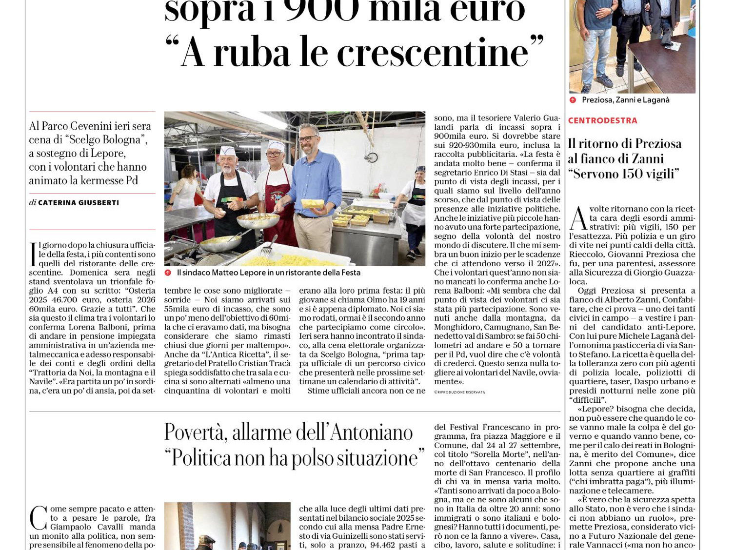 LA REPUBBLICA - 22 settembre 2026